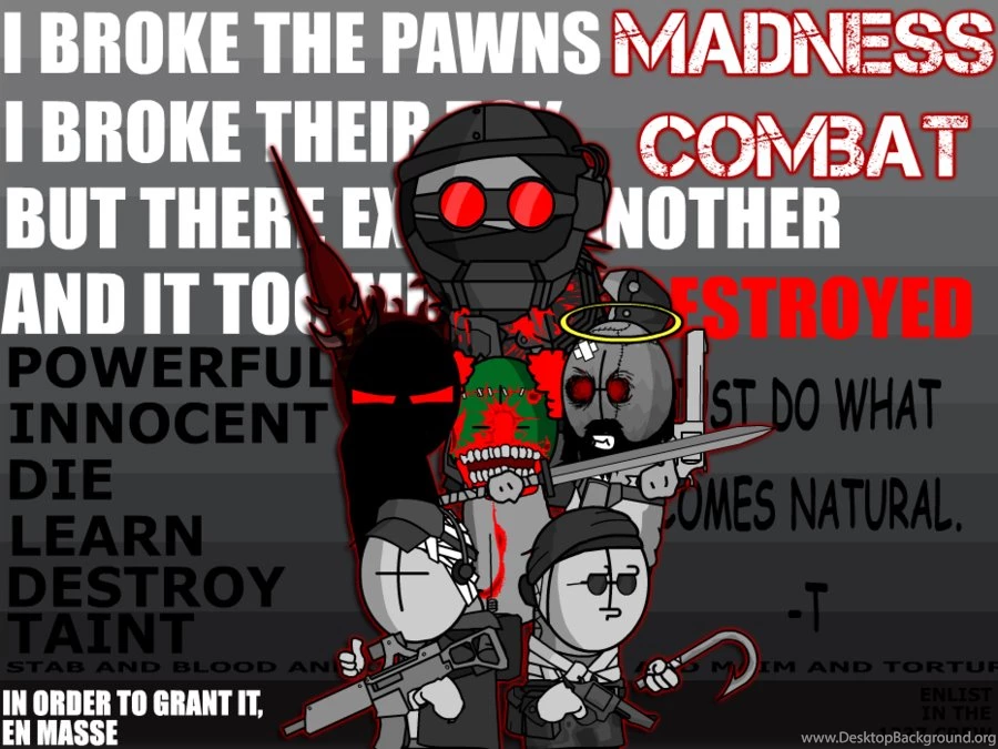 Madness Combat Quote Wallpapers By EpicBlargman On DeviantArt