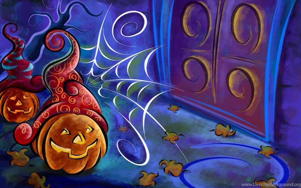 Download Scary Halloween Cartoon Wallpapers Free By Udhao.net
