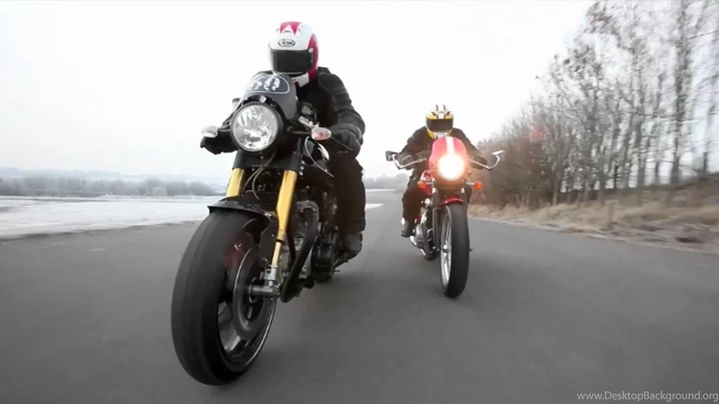 Norton Cafe Racer SP Vs. Triumph Thruxton YouTube