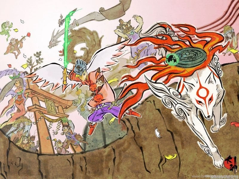 Okami's Wallpapers   Okami Video Game Wallpapers (3375413)   Fanpop