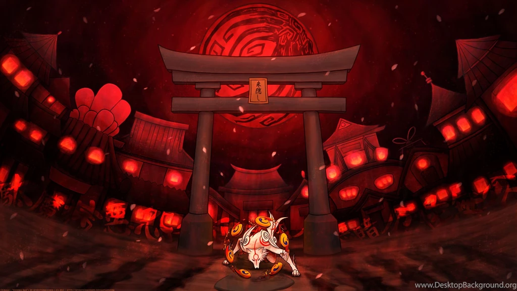 Wallpapers Amaterasu Okami Official Illustrations Collection ...