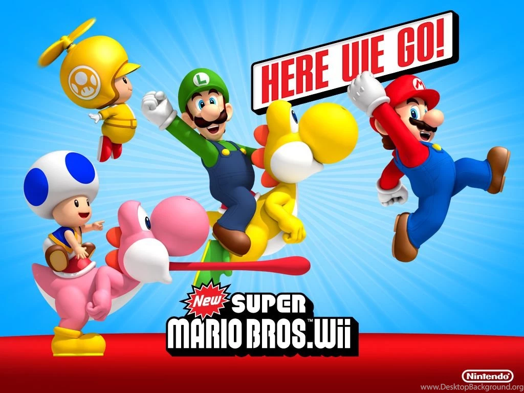 New Super Mario Bros. Wii   Nintendo Wallpapers (9133463)   Fanpop