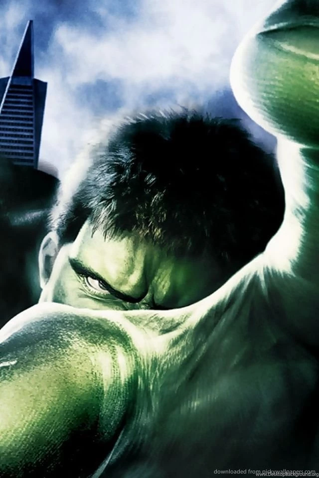 Download Hulk Grabbing You Wallpapers For iPhone 4