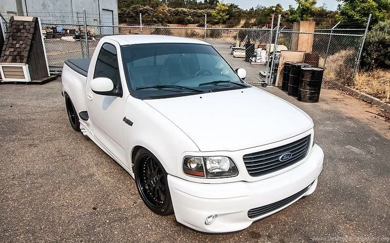 2003 Ford Lightning Cars Modified Pickup White Free Desktop ...