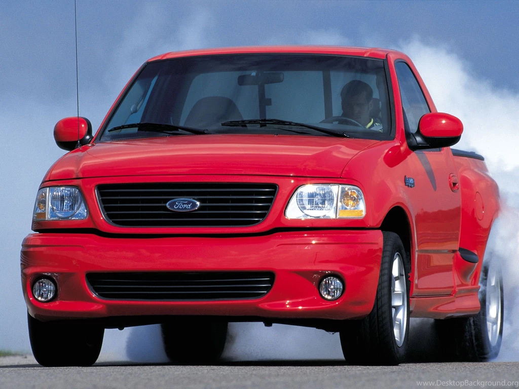 1999 Ford SVT F 150 Lightning Muscle Pickup Burnout Wallpapers ...