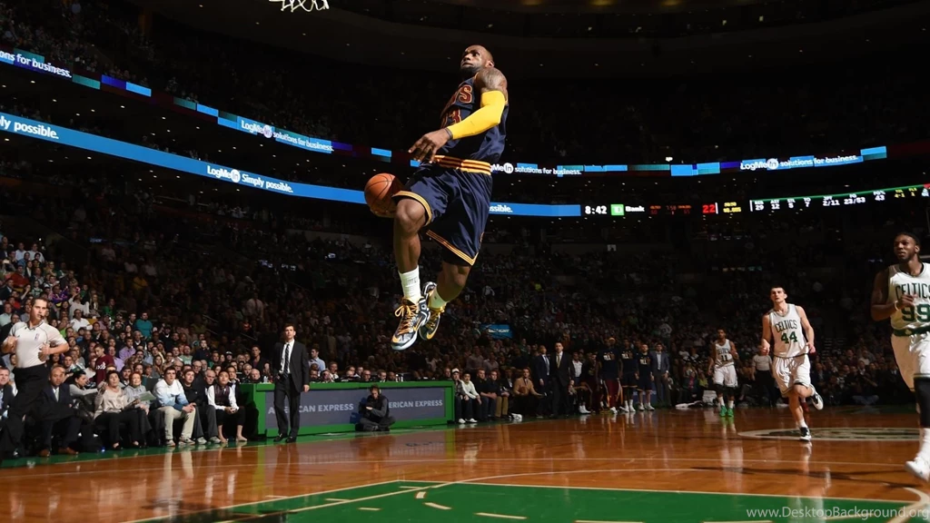 Download Lebron James Dunk Wallpapers Wide