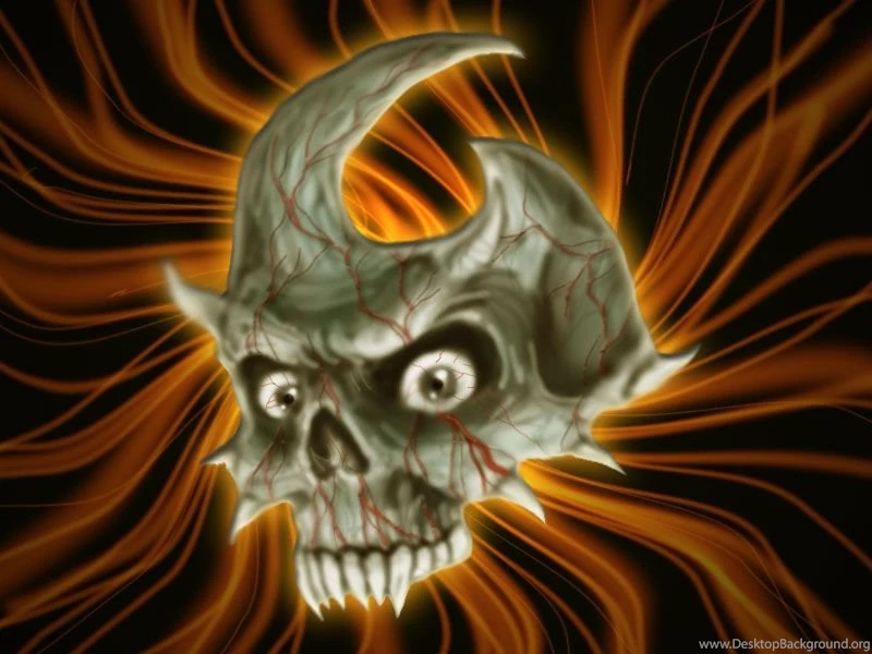 Flamin Skull Wallpapers By Waste84 On DeviantArt