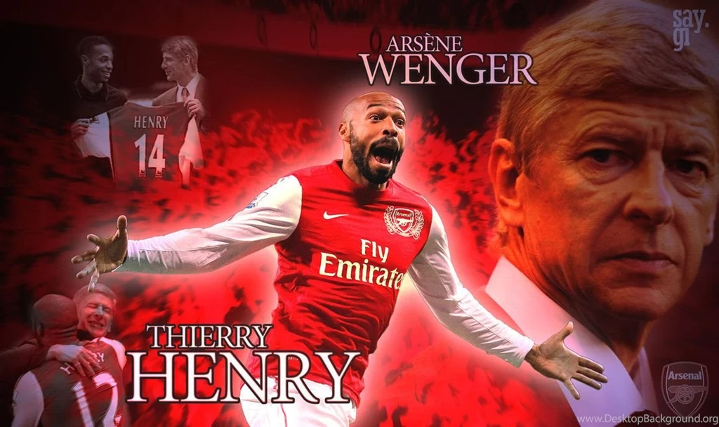 Thierry Henry And Arsene Wenger Arsenal Wallpapers By TheSayGi On ...