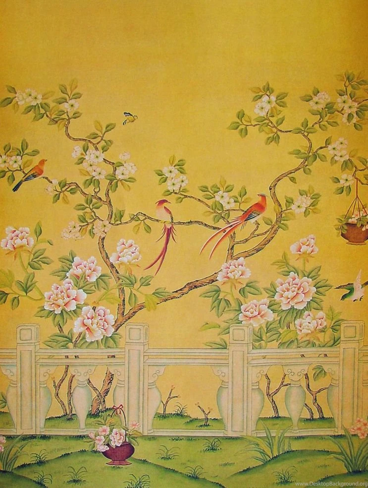How Do They Do That? Chinoiserie Wallpapers