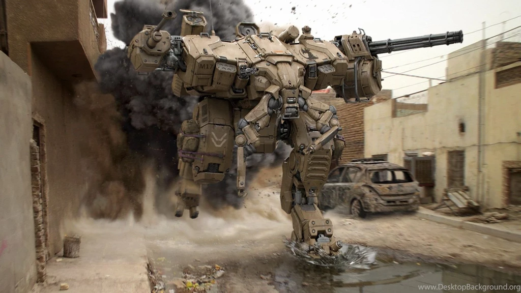 1920x1080 The Fiddler Mech Roboter Wallpapers