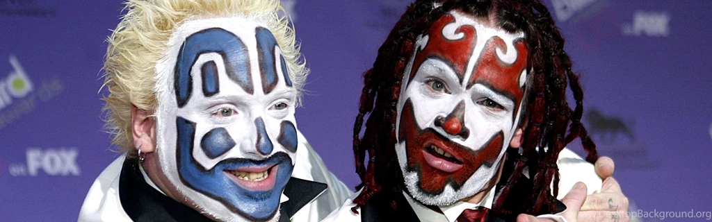 Download Wallpapers 3840x1200 Insane Clown Posse, Makeup, Faces ...