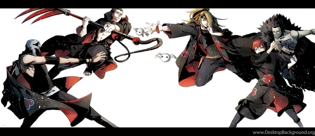 Akatsuki, Anime, Anime Boys, Deidara, Sasori, Hidan, Kakuzu ...