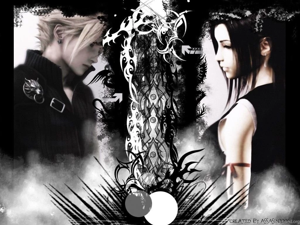 Cloud And Tifa   Final Fantasy VII Wallpapers (6973677)   Fanpop