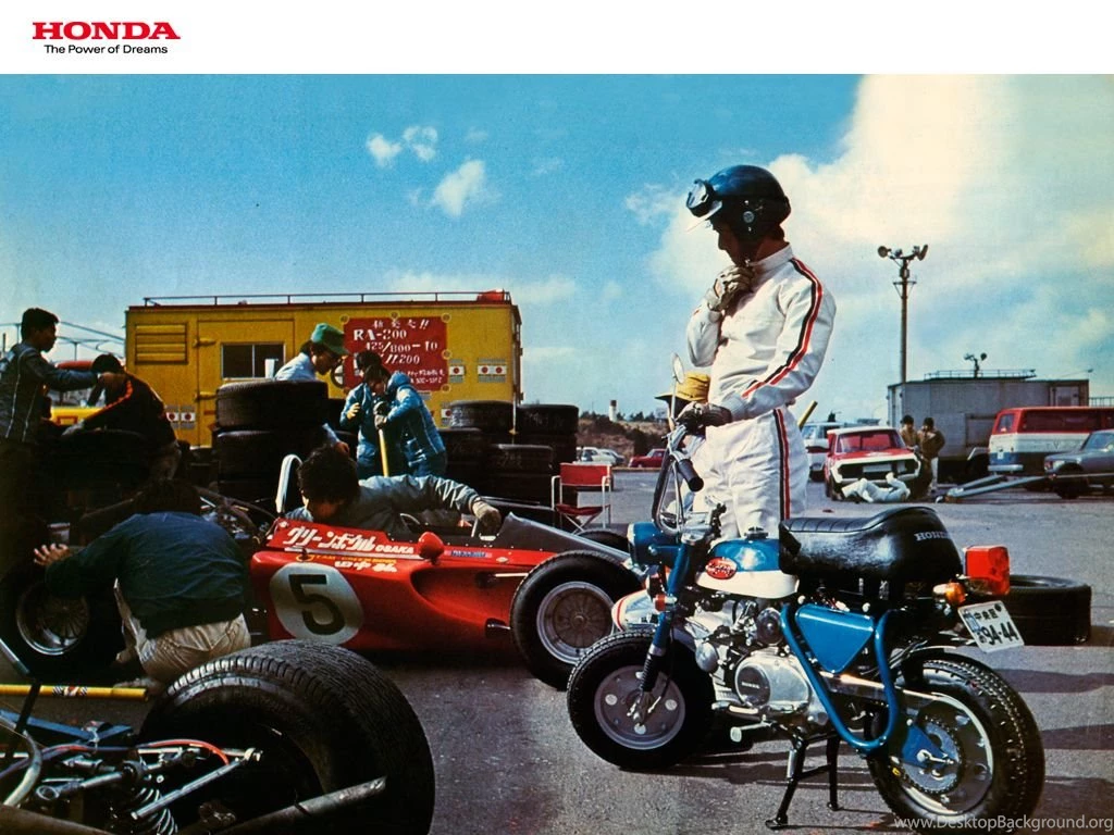 Wednesday Wall: 100 Vintage Honda Motorcycle Wallpapers For Your ...