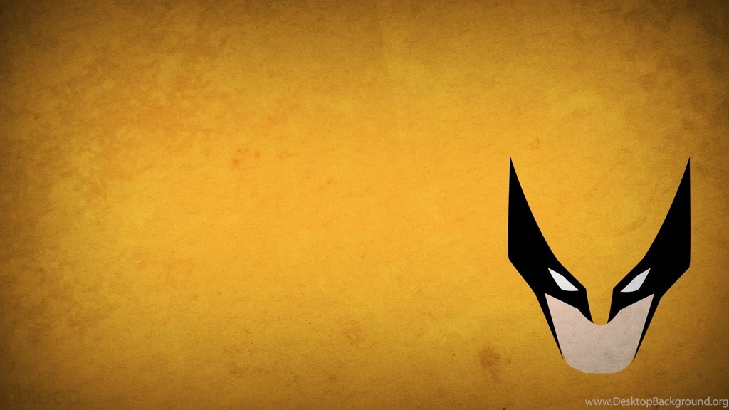 Wolverine, Yellow Backgrounds Wallpapers And Images Wallpapers ...