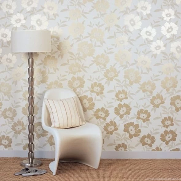 Beautiful And Gracious Floral Wallpapers For Complimenting Interior ...