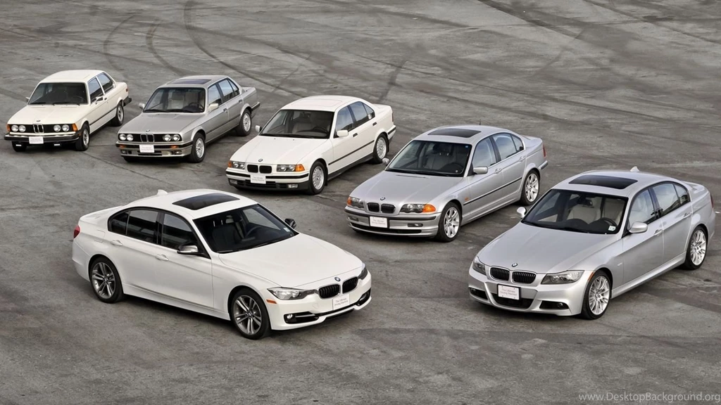 BMW 3 Series Through The Ages   1366x768   Wallpapers