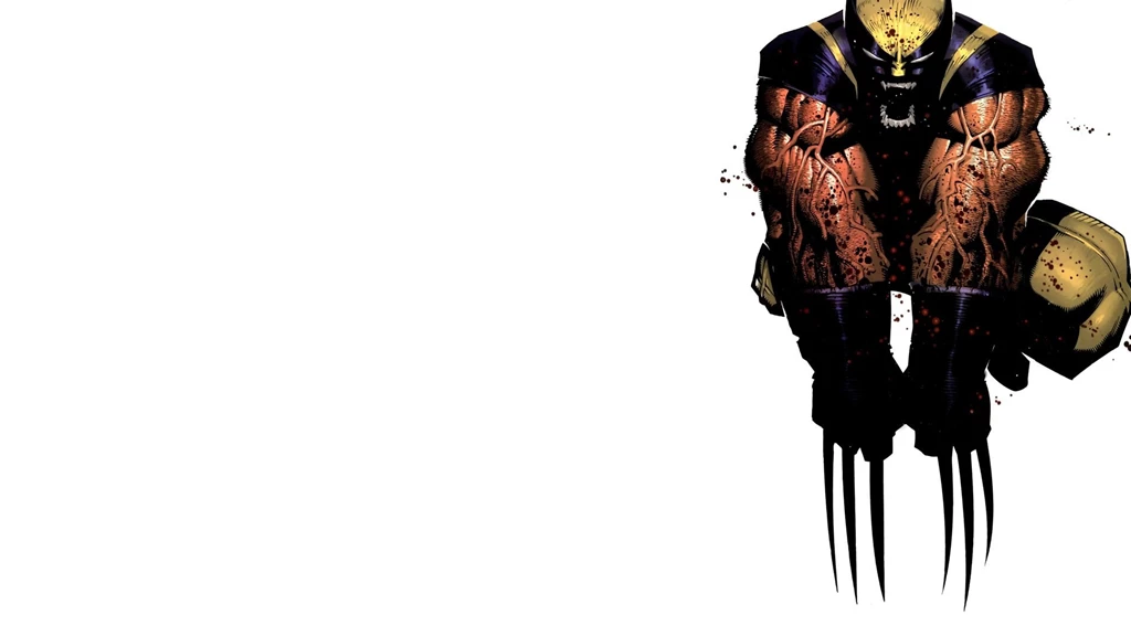 Wolverine Marvel Comics White Backgrounds Wallpapers