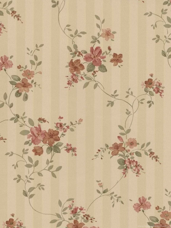 Soft Brown Grey Green 413 66375 Floral Wallpapers Interior Home Decor