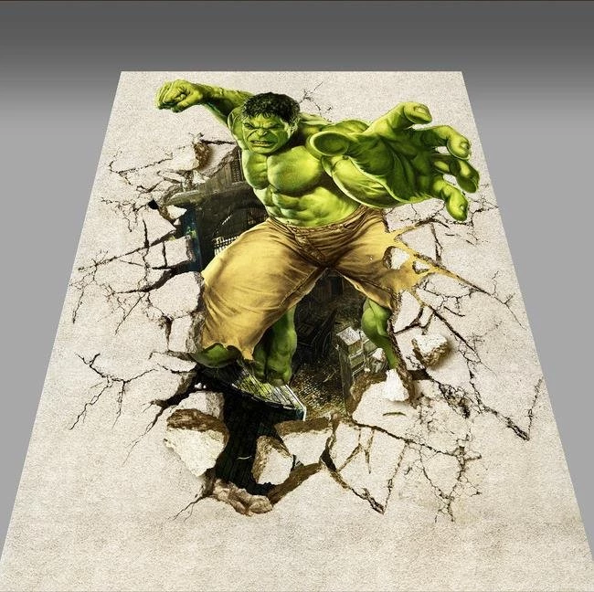 Aliexpress.com : Buy Custom Photo Wallpapers 3D European Hulk ...