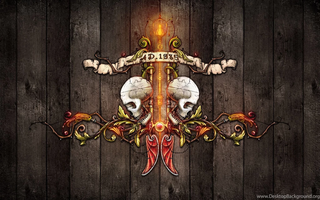 Gothic Skull   1621286