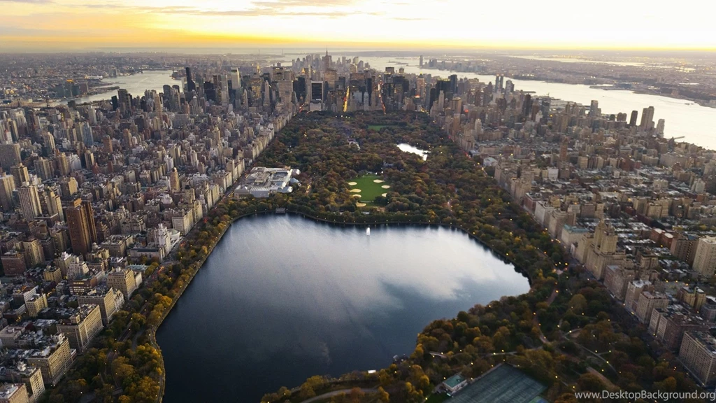 Skyline Manhattan Central Park Aerial City Skyline   Wallpapers ...