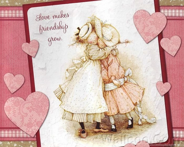 Holly Hobbie Illustrations Of Lovely Girls 3   Wallcoo.net