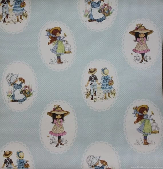 Vintage Childrens Illustrated Wallpapers By SupplyingVintageLove