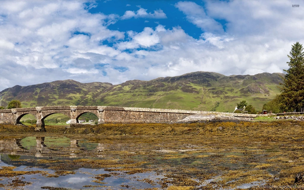 Bridge To Eilean Donan Castle Wallpapers World Wallpapers