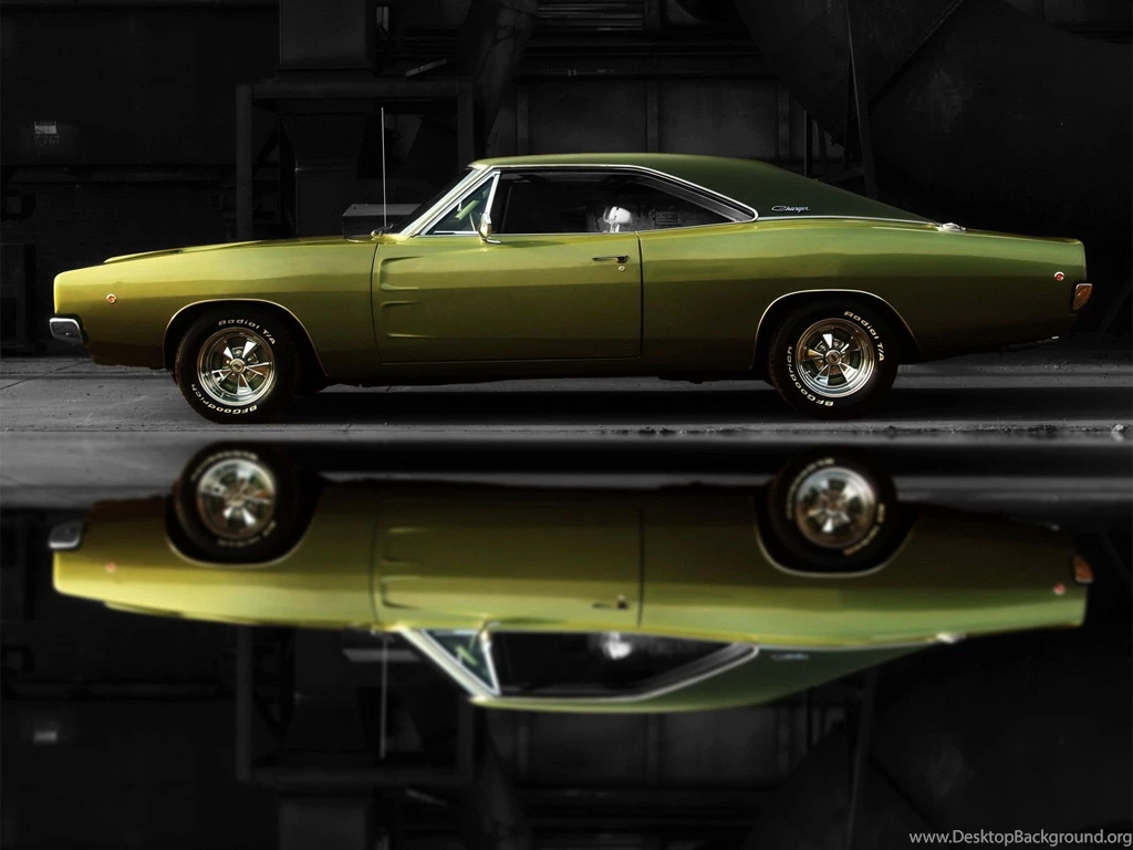 Dodge, Dodge Charger, Muscle Cars, Old Car, Car, Reflection ...