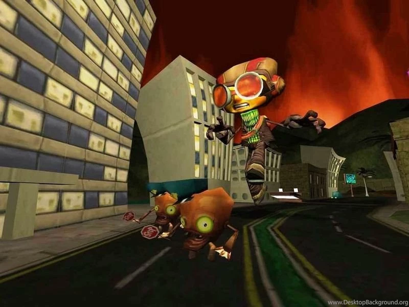 Big Psychonauts Big Raz – Video Games XBox HD Desktop Wallpapers