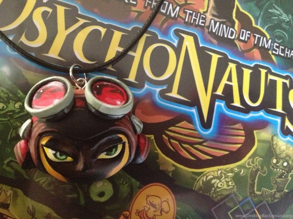 Psychonauts Raz Necklace By Gatobob On DeviantArt