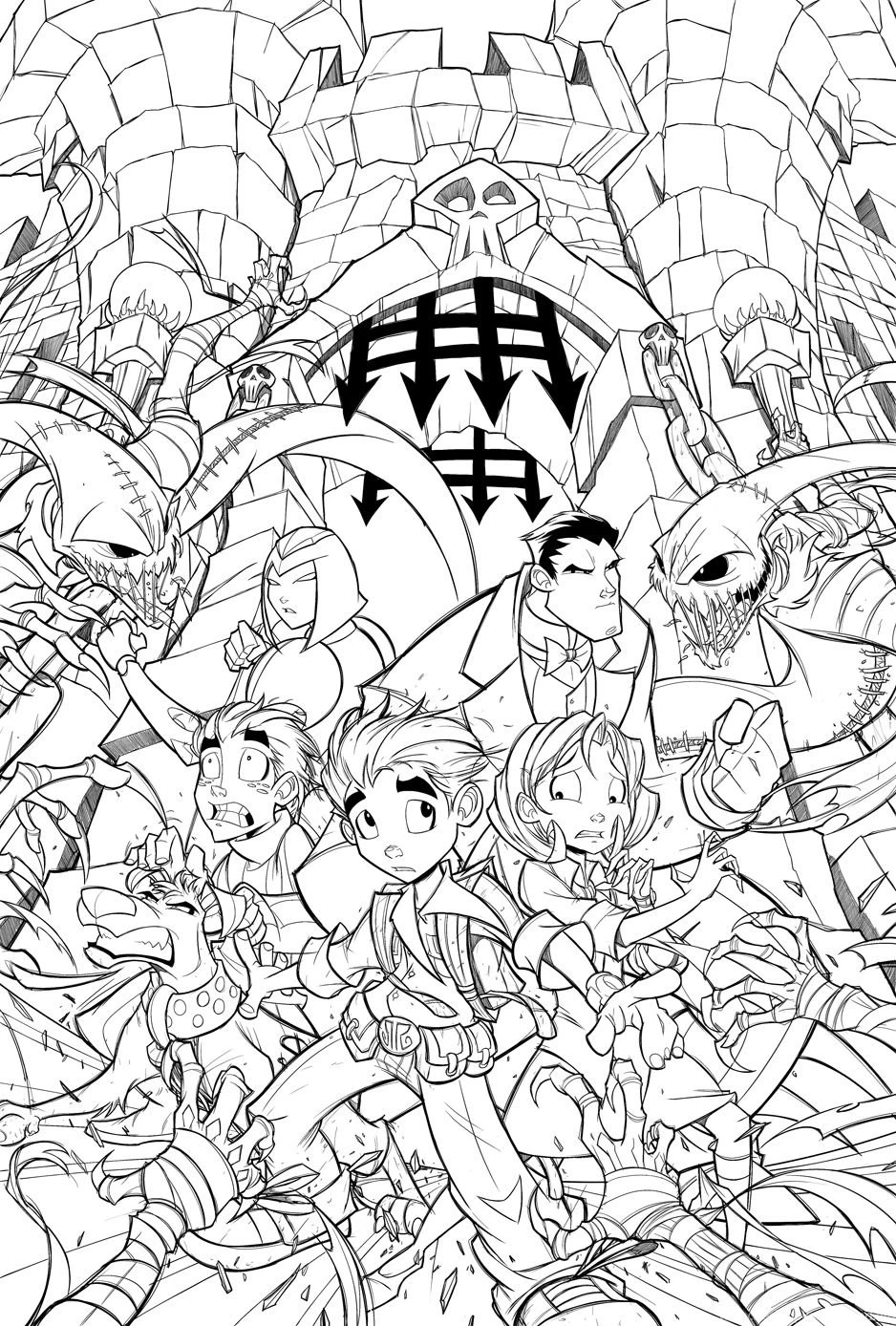 Richie Rich Cover 04 Lines By RobDuenas On DeviantArt