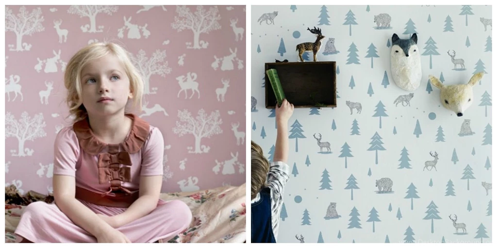 Stylish Kids Wallpapers From Hibou Home   Love Chic Living