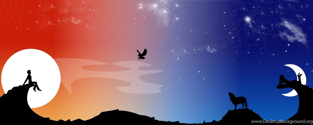 DualMonitorBackground.com » Blog Archive » Day & Night