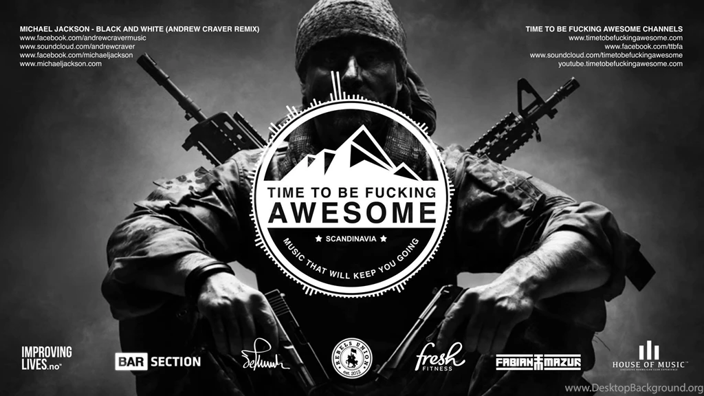 MICHAEL JACKSON BLACK AND WHITE (ANDREW CRAVER REMIX) TIME TO ...