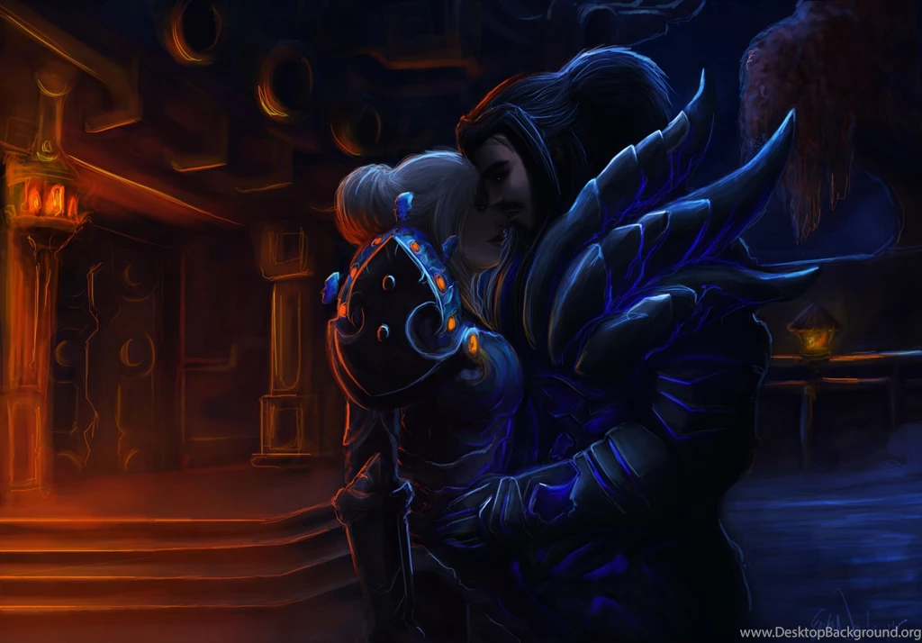 Love Man Armor Fantasy Girls Wallpapers