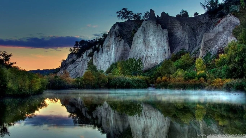 Mystic Lake HD Desktop Wallpapers : Widescreen : High Definition ...