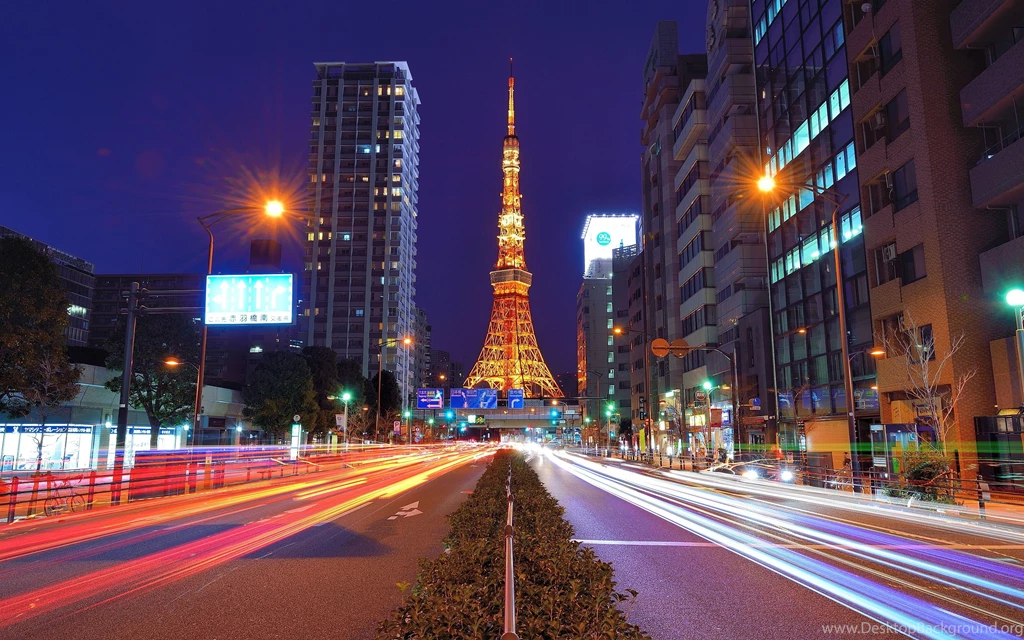 Tokyo Tower Night Wallpapers
