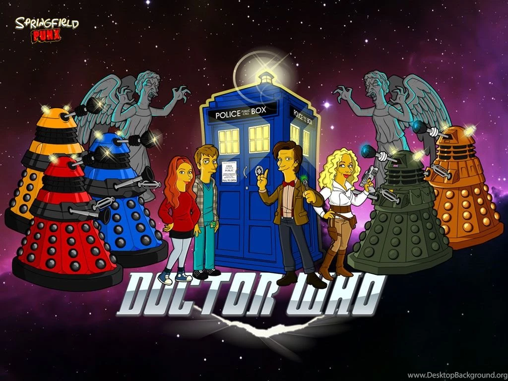 Springfield Punx: Doctor Who Wallpapers