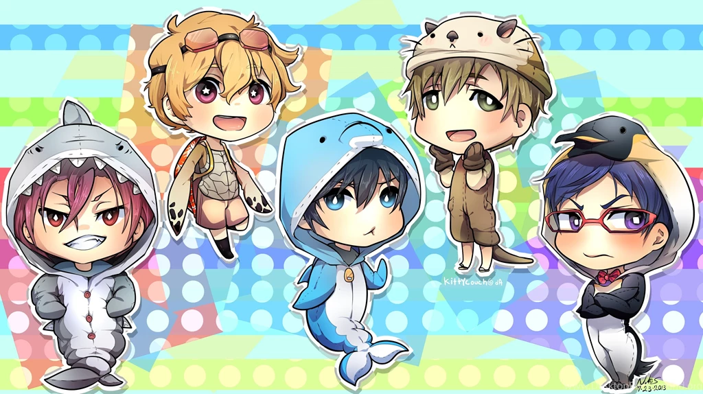 Free! Chibi Wallpapers