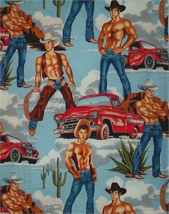Cause Every Gal Dreams Of Gay Cowboy Wallpaper...