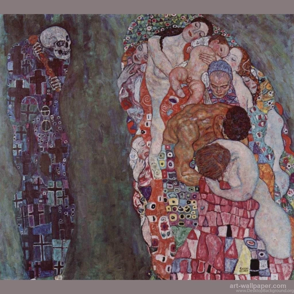 Life And Death , Klimt Gustav Wallpapers