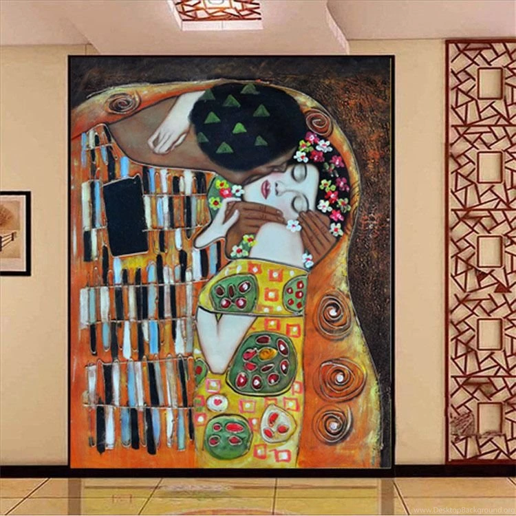 Online Get Cheap Gustav Klimt Wallpapers Aliexpress.com