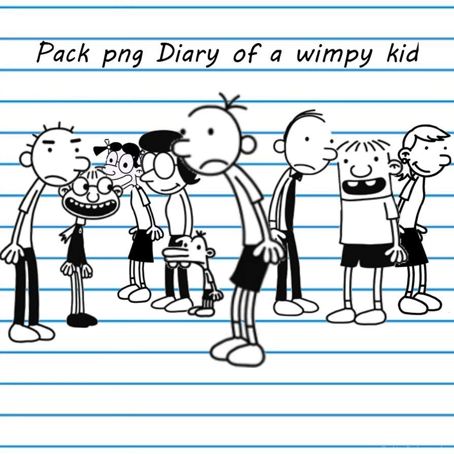 Pack Png Diary Wimpy Kid By Barucgle123 On DeviantArt