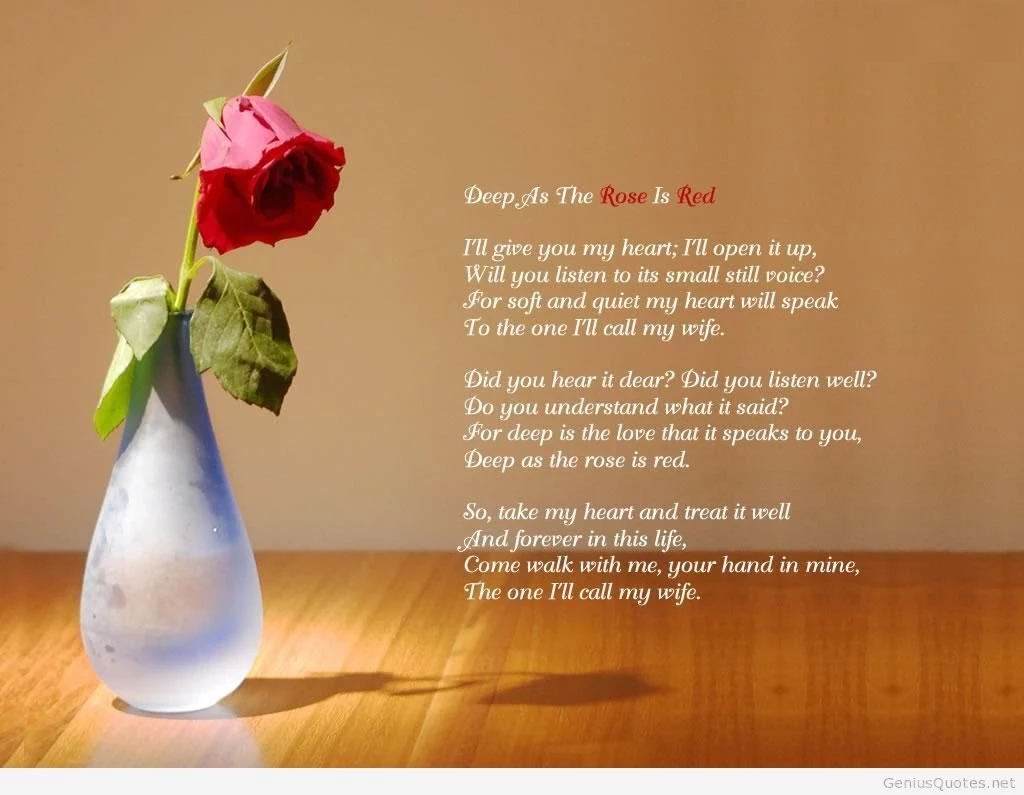 Romantic Love Poems With Pictures