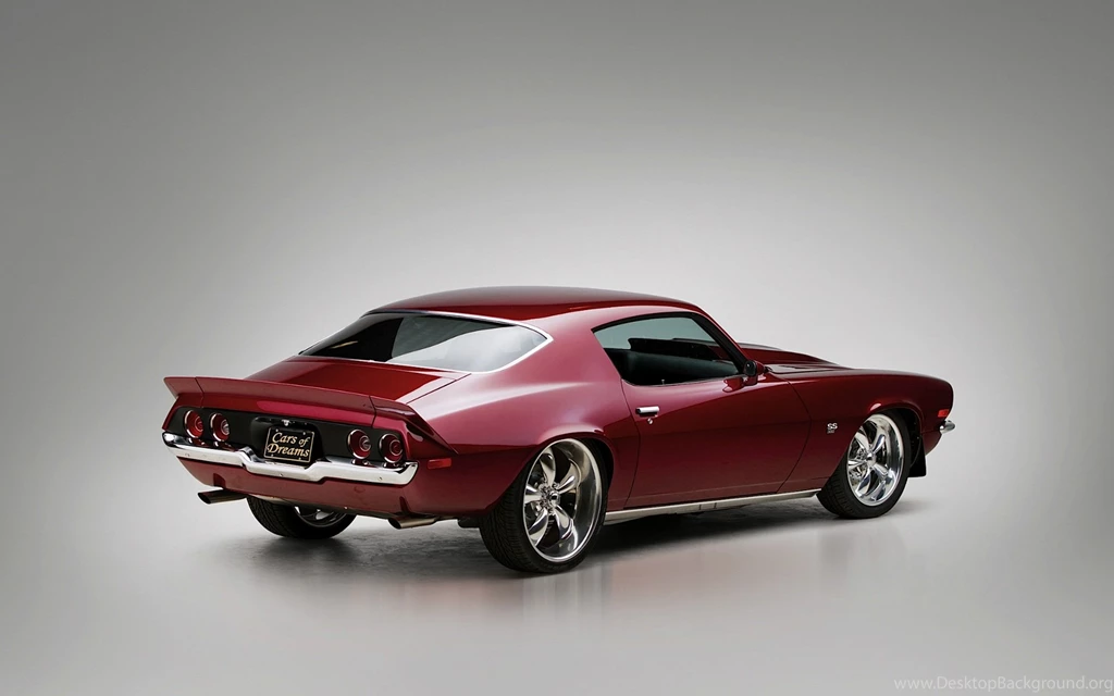 Chevrolet Camaro Classic Muscle Hot Rod Rods Wallpapers