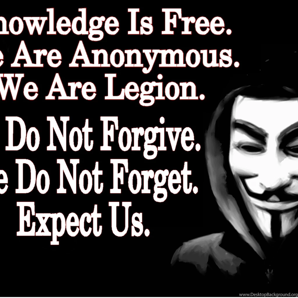Anonymous iPad 3,4 & Air Wallpapers
