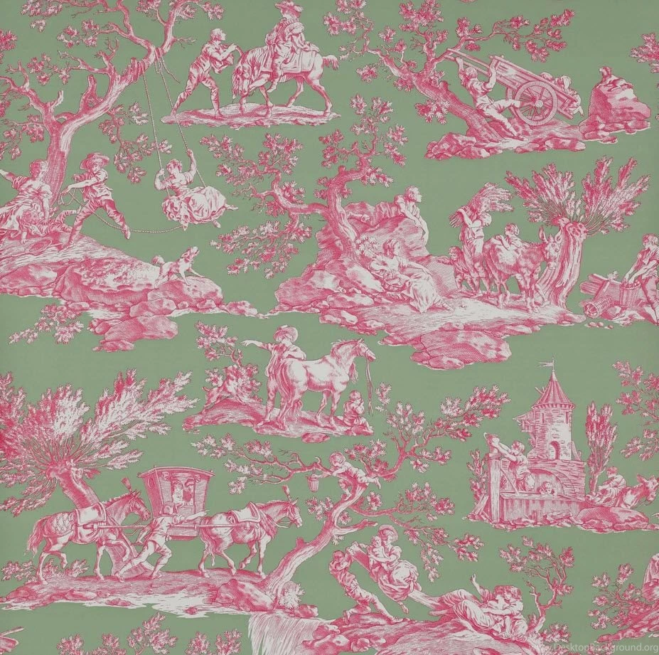 Patterned Wallpapers / Scenic / Paper / Traditional   LA MUSARDIERE ...