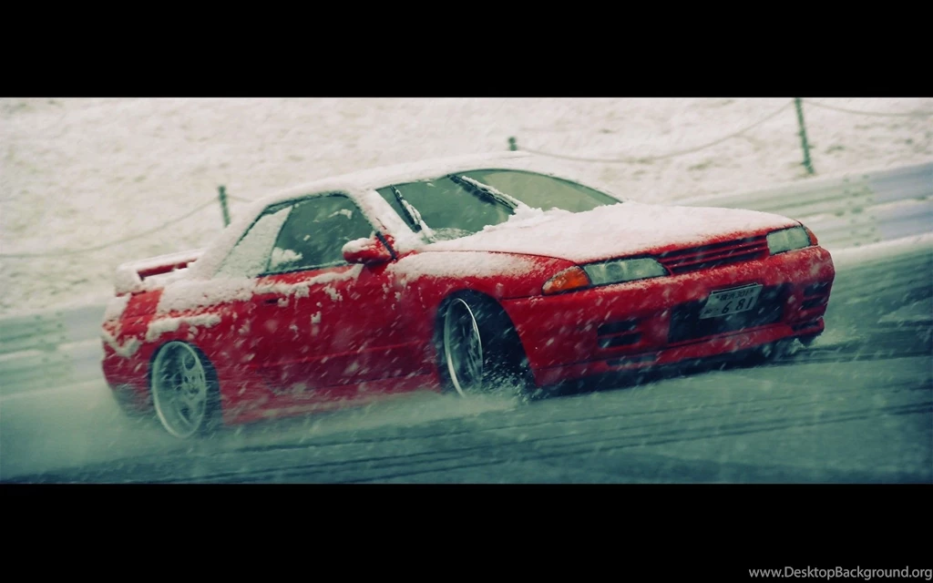 Nissan Skyline R32 Blizzard Drifting Cars Snow Wallpapers ...